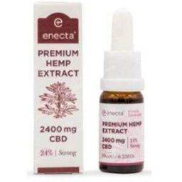 Enecta premium hemp extract 24% 2400mg 10ml.