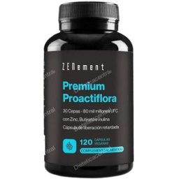 Zenement premium proactiflora 30 cepas - 80 mil millones ufc 120caps.