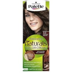 Schwarzkopf palette naturals color creme coloracion permanente 30 castan