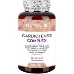 Nutralie nutralie cardiotense complex 11250mg con ajo negro 90cap.