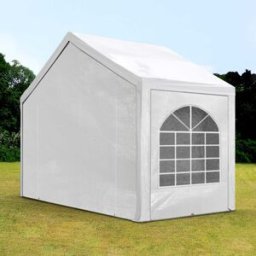 TOOLPORT 4x2 m Carpa para fiestas, PE 450, blanco - (91107)