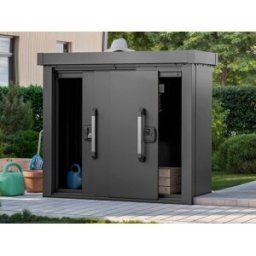 PRIMEYARD 135 x 55 cm Armario exterior S, antracita - (GFPV00922)