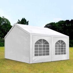 TOOLPORT 4x4 m Carpa para fiestas, PE 450, blanco - (91108)