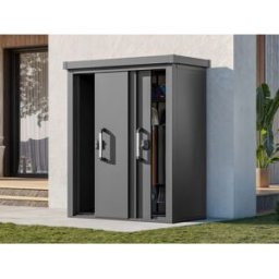PRIMEYARD 150 x 78 cm Armario exterior L, antracita - (GFPV00924)