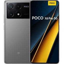 Xiaomi Teléfono Móvil Poco X6 Pro 5G 12RAM/512GB Gris