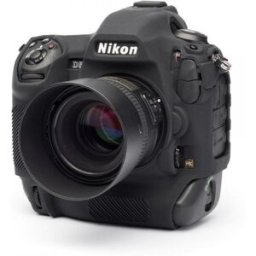 Funda silicona EasyCover para Nikon D5 negra