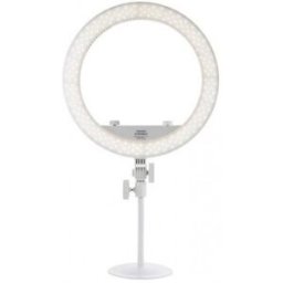 Lampara LED anular Yongnuo YN208S de 3200K - 5500K 192 piezas LED