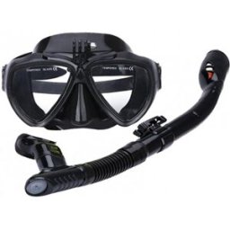Ultrapix Gafas de buceo con tubo y soporte para cámaras deportivas