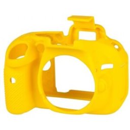 Funda Silicona Easycover para Nikon D750 Amarillo