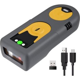 Escáner de códigos de barras Inateck BCST-42 Yellow Bluetooth USB 2D