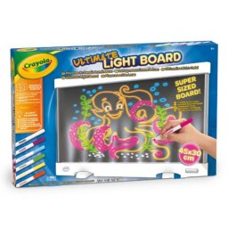 Tablero de dibujo iluminado Crayola Ultimate Light Board para niños