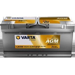 Batería Varta Professional Dual Purpose Agm La105105ah 950a