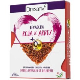 Drasanvi 30 Cápsulas Levadura Roja Arroz +Q10 .