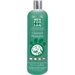 Men For San Champú Perro repelente de insectos con citronela 1000 ml