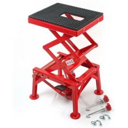 Mesa elevadora de motor HBM 135 kg - Rojo