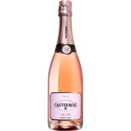 Castellroig Reserva Brut Rosat - Elegante vino espumoso rosado de Sabaté i Coca, ideal para brindar