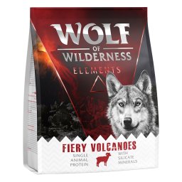 Oferta de prueba Wolf of Wilderness pienso para perros - 300 g - Elements Volcanoes con cordero
