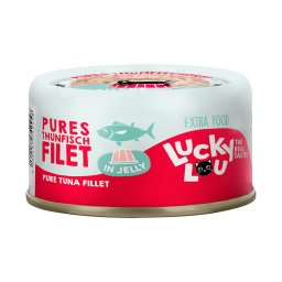 Lucky Lou Extra Food en gelatina 12 x 70 g - Filete de atún