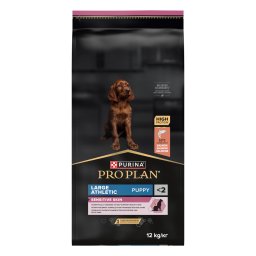PURINA PRO PLAN Large Athletic Puppy Sensitive Skin salmón - Pack % - 2 x 12 kg