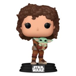 Funko Pop The MAndalorian Peli Motto con Grogu
