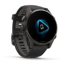 Garmin Fenix 8 Bluetooth GPS WiFi 43mm AMOLED Negro Talla Única Resistencia Agua 10ATM SpO2