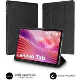 Funda Subblim Shock Case Lenovo Tab 10,1" Negra SmartCover y Protección 360°
