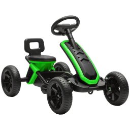 Aiyaplay Kart Pedales Con Ruedas Antideslizantes De Eva Verde