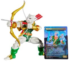 Figura de colección Hasbro Marvel Legends Man-Wolf Multicolor articulada con accesorios