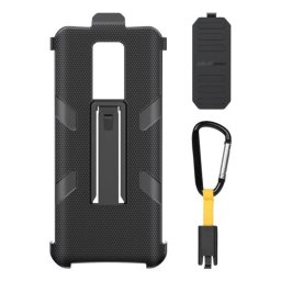 Funda para móvil Ulefone Armor Cover case Negra con pinza y anilla para Armor 17 Pro