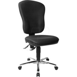 TST STEELP80 SW - Silla de oficina TOPSTAR punto de acero 80, negro