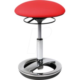 TST STINESSBB RO - Taburete TOPSTAR SITNESS® bob BASIC, rojo