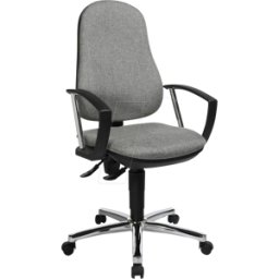 TST SUPPORTPD GR - Silla de oficina TOPSTAR SUPPORT® P DELUXE, gris