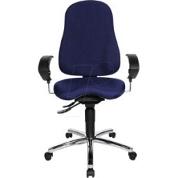 TST SITNESS10 BL - Silla de oficina TOPSTAR SITNESS® 10, azul