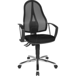 TST POINT60NP SW - Silla de oficina TOPSTAR PUNTO 60 Netz Plus, negro