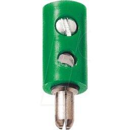 FREI ZS 26 GN - Enchufe de cable, enchufe enano, 2,6mm, verde