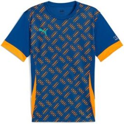 Puma Camiseta pádel de hombre Individual Padel Graphic Jersey . (L) Azul