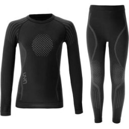 Uyn Set ropa interior térmica de niños Visyon . (12 años) Negro
