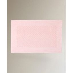 Yves Delorme Alfombra de baño algodón Etoile . (55 x 90 cm) Rosa