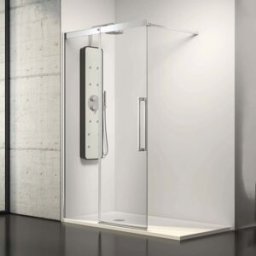 Profiltek Separador de ducha Vita VA-250 . (De 151 a 170 cm) Plata