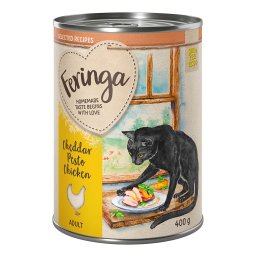 Feringa Selected Recipes 24 x 400 g - Pack Ahorro - Pollo al pesto con queso cheddar