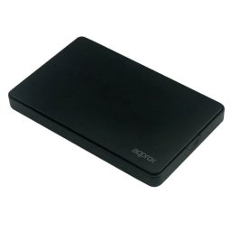 Approx APPHDD200B Caja Externa para Disco Duro 2.5'' SATA USB 2.0 Screwless Negra
