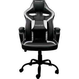 Infiniton GSEAT-TS Silla Gaming con Respaldo Reclinable hasta 120kg Plateado