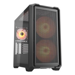 Torre gaming Cougar MX600 MINI Negro, Mini Tower, micro ATX, 2x160mm ARGB, USB-C
