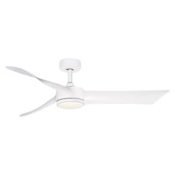Ventilador de techo HJM VT524 Blanco 1320mm MDF 55W Temporizador 8h CC