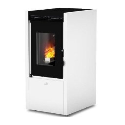 Estufa de pellets Estanca Cointra CESENA 6,9 kW Blanco Bajo Consumo
