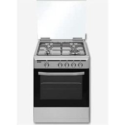 Cocina Rommer VCH604FG Gas 4 Fuegos Horno 55L Triple Corona Inox