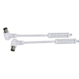 Conector antena TV DCU Advance Tecnologic 391101 filtros LTE 3 m PVC blanco