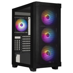 Caja BitFenix Graph BFC-GRF-300-KKGSK-4A Media Torre RGB Ventana Cristal Templado