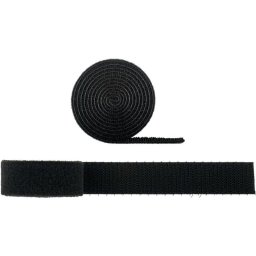 Organizador de cables Goobay 70360 Negro 1 m para suelo con autoadhesivo