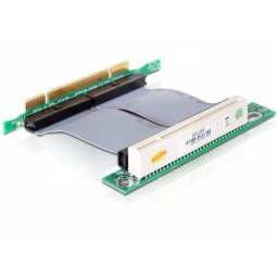 Tarjeta riser DeLock 41793 PCI 32 bits cable flexible 7 cm PC